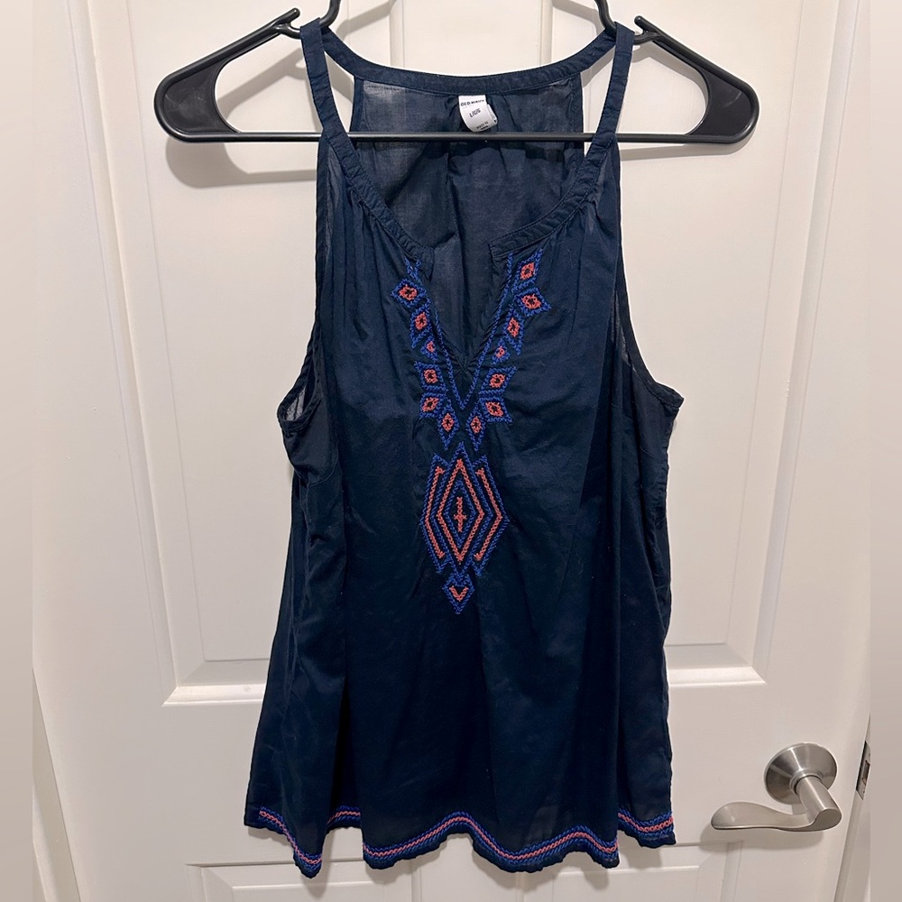 Old Navy blue tank top